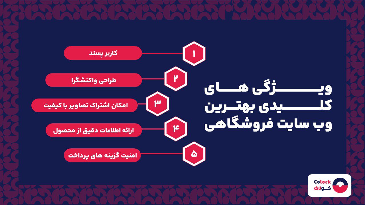 ویژگی های کلیدی بهترین وب سایت فروشگاهی