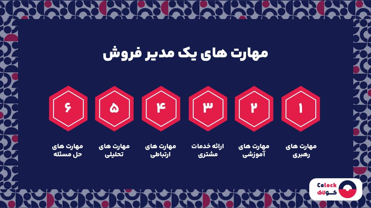 مهارت های یک مدیر فروش